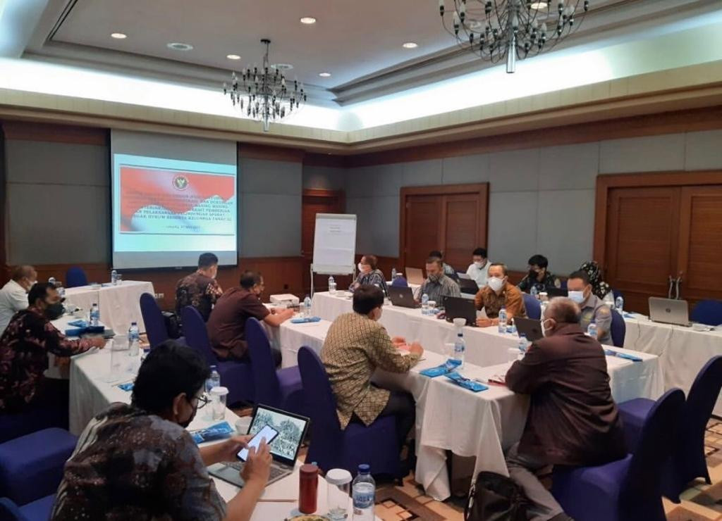 BNPT HOLDS FGD ON PREPARATION OF TECHNICAL GUIDELINES RELATED TO PROVIDING AND IMPLEMENTING PROTECTION FOR LAW ENFORCEMENT OFFICERS AND THEIR FAMILIES